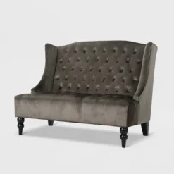 Leora Winged Loveseat - Christopher Knight Home -FurniVerse Store GUEST b24122d3 1f05 4a45 b958 5941f2609441