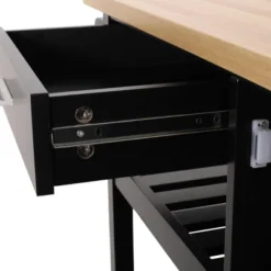 Westcliffe Contemporary Kitchen Cart With Wheels - Christopher Knight Home -FurniVerse Store GUEST b2d1ffa9 dbb1 4dad 8f91 3bd71c4e243e