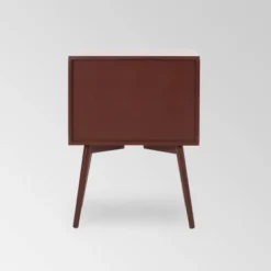 Burnett Mid Century Modern Side Table Brown - Christopher Knight Home -FurniVerse Store GUEST b3060870 9d25 445e a333 54aaf48130bb
