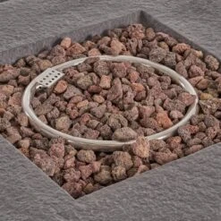 Kaula 5pc Faux Rattan Club Chair & Fire Pit Chat Set - Christopher Knight Home -FurniVerse Store GUEST b57bfa55 8cdc 44ca bfab cd41e5b4e33c