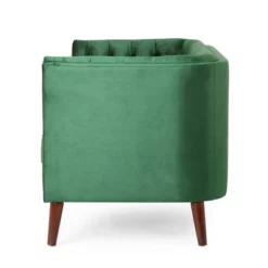 Holasek Contemporary Velvet Upholstered Tufted Loveseat - Christopher Knight Home -FurniVerse Store GUEST b6fa97a9 5039 43ad 9bff 21f155b8acfa