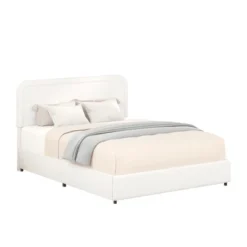 Christopher Knight Home Calvin Modern Boucle Upholstered Queen Size Bed With 2 Drawers And Adjusted Headboard -FurniVerse Store GUEST b90c45bc e44b 4ddf 9775 3e13b3ebabb6