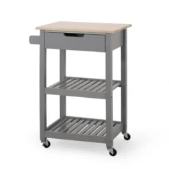 Dade Kitchen Cart With Wheels - Christopher Knight Home -FurniVerse Store GUEST b91025d1 d268 4b6f 857d 55ade56104b6