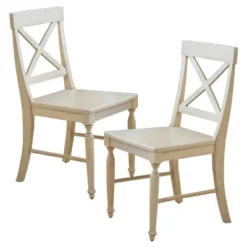 Set Of 2 Rovie Acacia Wood Dining Chair - Christopher Knight Home -FurniVerse Store GUEST b91833d8 b4e5 45fc 8fae d010da253754