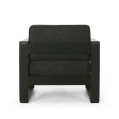 Christopher Knight Home Aria Outdoor Aluminum Club Chair With Cushions (Set Of 4), Black/Dark Gray -FurniVerse Store GUEST b94ff119 afce 4ff4 9e80 5a37cf977d16