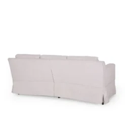 Arrastra Contemporary Fabric 3 Seater Sofa With Skirt - Christopher Knight Home -FurniVerse Store GUEST b99add92 c5ef 41f3 9a05 a445d05b9a37