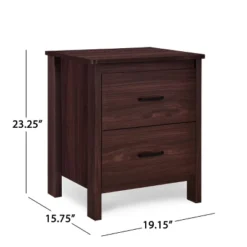 3pc Olimont Contemporary Double Dresser And Nightstand Set Walnut - Christopher Knight Home 23 3pc Olimont Contemporary Double Dresser And Nightstand Set Walnut - Christopher Knight Home -FurniVerse Store GUEST bb0e23a6 1e36 4a3f a176 81e1c6fe7f3b