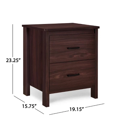3pc Olimont Contemporary Double Dresser And Nightstand Set Walnut - Christopher Knight Home 12 3pc Olimont Contemporary Double Dresser And Nightstand Set Walnut - Christopher Knight Home - Image 12