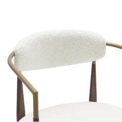 Christopher Knight Home Grov Upholstered Boucle Iron Dining Chair (Set Of 2), Beige And Gold 12 Christopher Knight Home Grov Upholstered Boucle Iron Dining Chair (Set Of 2), Beige And Gold -FurniVerse Store GUEST bba6abcc 5eed 466a a1a2 451b26c347ca