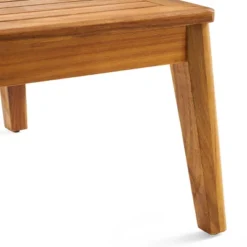 Christopher Knight Home Grenada Outdoor Acacia Wood 5 Seater Sectional Sofa Chat Set With Cushions -FurniVerse Store GUEST bbdbf56b be8a 4267 bb06 1e31c73457e1