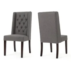 Set Of 2 Blythe Tufted Dining Chairs - Christopher Knight Home 16 Set Of 2 Blythe Tufted Dining Chairs - Christopher Knight Home -FurniVerse Store GUEST bc578a41 adbf 4e74 a2fe e4f62cc086dc