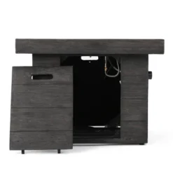 Keana 5pc Faux Rattan Club Chair & Fire Pit Chat Set - Christopher Knight Home -FurniVerse Store GUEST bcb7aa81 5659 4a49 9a54 ba7e061fe71b