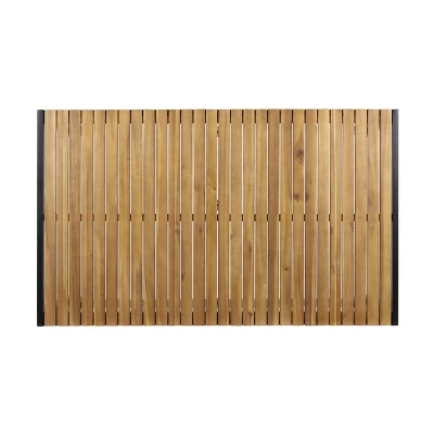 Christopher Knight Home Sere Outdoor Acacia Wood And Wicker 7 Piece Dining Set With Cushion, Brown/Cream 4 Christopher Knight Home Sere Outdoor Acacia Wood And Wicker 7 Piece Dining Set With Cushion, Brown/Cream - Image 4