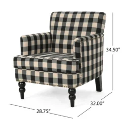 Harrison Tufted Club Chair - Christopher Knight Home -FurniVerse Store GUEST bfa4c068 0d98 48d9 ba07 a207bbf415d2
