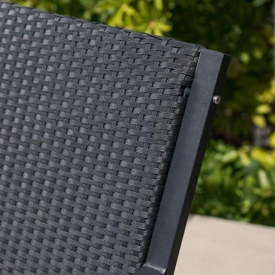 Harmony Wicker Patio Rocking Chair - Christopher Knight Home 4 Harmony Wicker Patio Rocking Chair - Christopher Knight Home - Image 4