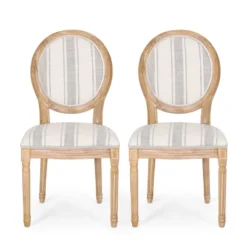Set Of 2 Phinnaeus French Country Fabric Dining Chairs - Christopher Knight Home 19 Set Of 2 Phinnaeus French Country Fabric Dining Chairs - Christopher Knight Home -FurniVerse Store GUEST c073772e 9b90 48f6 9348 87b144e26c46