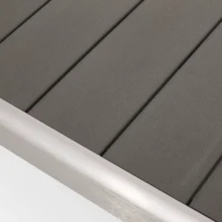 Cape Coral Aluminum Modern Dining Bench - Christopher Knight Home -FurniVerse Store GUEST c2eae7e1 fa45 4c75 87b4 7007d990db9a