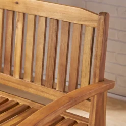 Christopher Knight Home Amina Acacia Wood Rectangular Rocking Bench -FurniVerse Store GUEST c3839659 db6d 442b 895d 42bb46f3b16f