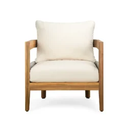 Christopher Knight Home Fawn Modern Outdoor Acacia Wood Club Chair With Cushions, Beige/Teak 15 Christopher Knight Home Fawn Modern Outdoor Acacia Wood Club Chair With Cushions, Beige/Teak -FurniVerse Store GUEST c5344962 beda 4583 9b79 f7d8294ef7f8