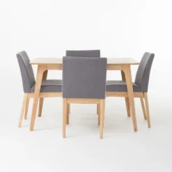 5pc Kwame 50" Dining Set - Christopher Knight Home -FurniVerse Store GUEST c5463544 f366 4dcc 8588 b97efa73dcd7