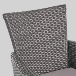 Bennett 7pc Acacia Wood And Wicker Dining Set - Christopher Knight Home -FurniVerse Store GUEST c5d3998c e22a 421a 8a3c 8d011e457c67