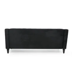 Knouff Modern Glam Tufted Velvet 3 Seater Sofa - Christopher Knight Home -FurniVerse Store GUEST c63dfcfc fdc6 4e08 b05b 0d64959fb305