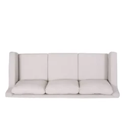 Arrastra Contemporary Fabric 3 Seater Sofa With Skirt - Christopher Knight Home -FurniVerse Store GUEST c707752f 6cfb 409b 82b2 6a0465fb667f