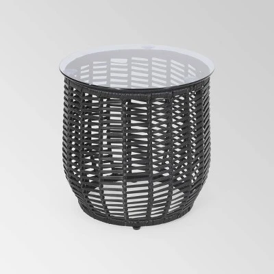 Boynton Wicker Side Table - Christopher Knight Home 5 Boynton Wicker Side Table - Christopher Knight Home - Image 5