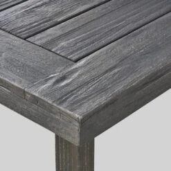 Mayhill 7pc Acacia Wood And Wicker Dining Set: Weather-Resistant, 6 Arm Chairs - Christopher Knight Home -FurniVerse Store GUEST c7f89df7 ab2b 408d a116 3e40c6c9932c