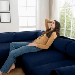 Christopher Knight Home Morley Modern 6-Seats Chenille Upholstered Storage L-Shape Sectional Sofa With Ottoman -FurniVerse Store GUEST c82b0771 3100 4f5c 9315 104ee8fbe5ab