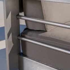 Cape Coral 2pk Aluminum Patio Club Chair - Khaki - Christopher Knight Home -FurniVerse Store GUEST c97bd065 700c 4d0c 8dc2 633317a059fe