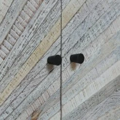 Conley Handcrafted Modern Industrial 2 Door Cabinet Gray/Black - Christopher Knight Home -FurniVerse Store GUEST c985c681 99b4 45e5 a146 d28c18fae82a