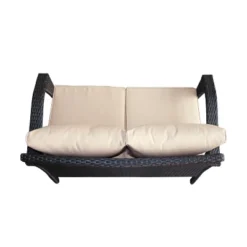 Christopher Knight Home Honolulu 49" Outdoor Wicker Loveseat With Cushions -FurniVerse Store GUEST ca9da9fc 5c39 414f 87f2 10c3b50ffa0a