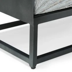 Conley Handcrafted Modern Industrial 2 Door Cabinet Gray/Black - Christopher Knight Home -FurniVerse Store GUEST cc7a53d7 025d 4254 9f5e 51a5a64ae311