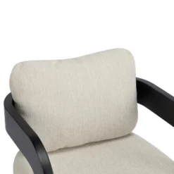 Christopher Knight Home Smolder Modern Rubberwood Upholstered Dining Chairs With Pillow Back (Set Of 2) -FurniVerse Store GUEST cdea1953 7f03 47cd a492 d308c03cbd0a