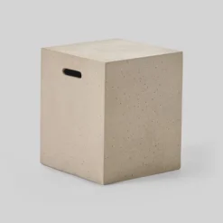 Illona 7pc Acacia Wood V-Shaped Sofa & Square Fire Table Set Teak/Crme/Light Gray- Christopher Knight Home -FurniVerse Store GUEST d146e8b4 43b1 4b3e 8361 1e3f0cd7ccf5