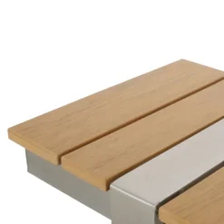 Otero 6pc Outdoor Aluminum Dining Set - Natural/Gray/Silver - Christopher Knight Home -FurniVerse Store GUEST d1b4c78d e1d4 42d8 a68f 5e5db9f6919c