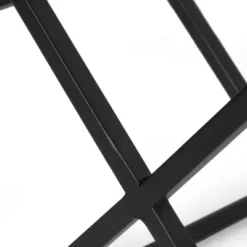 Mcclellan Modern Industrial 7 Bottle Tabletop Wine Rack Black - Christopher Knight Home -FurniVerse Store GUEST d32495d2 e22b 45e1 8263 990b83dae9a5