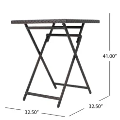 Christopher Knight Home Margarita Outdoor Wicker Folding 5 Piece Bar Set, Multibrown 16 Christopher Knight Home Margarita Outdoor Wicker Folding 5 Piece Bar Set, Multibrown -FurniVerse Store GUEST d39f8212 d144 45db b5bf 81974f6a9d1a
