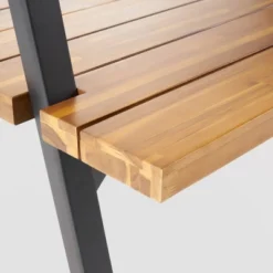 Huckleberry 7pc Acacia Wood And Iron Planter Dining Set 11 Huckleberry 7pc Acacia Wood And Iron Planter Dining Set -FurniVerse Store GUEST d44b9c63 b480 44f8 8cb6 7c3524d58f1e