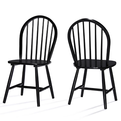 Set Of 2 Declan Farmhouse High Back Dining Chair - Christopher Knight Home 4 Set Of 2 Declan Farmhouse High Back Dining Chair - Christopher Knight Home - Image 4