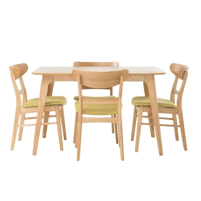 5pc 50" Idalia Mid-Century Modern Dining Set - Christopher Knight Home 5 5pc 50" Idalia Mid-Century Modern Dining Set - Christopher Knight Home - Image 5