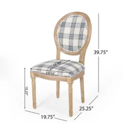 Set Of 2 Phinnaeus French Country Fabric Dining Chairs - Christopher Knight Home 15 Set Of 2 Phinnaeus French Country Fabric Dining Chairs - Christopher Knight Home -FurniVerse Store GUEST da403032 fb7f 412c b77c e4bcdec8d427