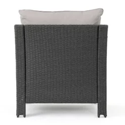 Christopher Knight Home Antibes Outdoor Wicker Club Chairs With Cushions (Set Of 2), Gray/Light Gray 11 Christopher Knight Home Antibes Outdoor Wicker Club Chairs With Cushions (Set Of 2), Gray/Light Gray -FurniVerse Store GUEST dcee326a c8d9 4e21 8be5 8c7e55606606