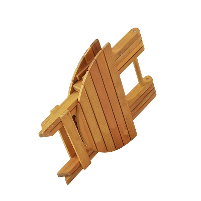 Christopher Knight Home Forrest Outdoor Foldable And Adjustable Acacia Wood Accent Table 5 Christopher Knight Home Forrest Outdoor Foldable And Adjustable Acacia Wood Accent Table - Image 5