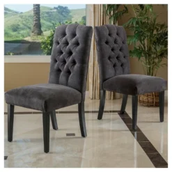 Set Of 2 Crown Top Dining Chairs - Christopher Knight Home -FurniVerse Store GUEST de0139e0 9add 4a6b aa44 875e5a9aab3b