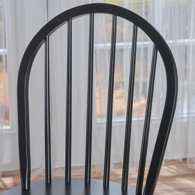 Set Of 2 Declan Farmhouse High Back Dining Chair - Christopher Knight Home 2 Set Of 2 Declan Farmhouse High Back Dining Chair - Christopher Knight Home - Image 2