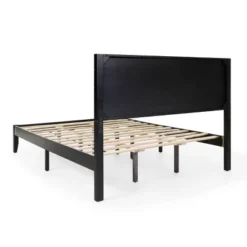 Queen Edgecombe Wooden Low-Profile Platform Bed - Christopher Knight Home -FurniVerse Store GUEST df536b7f 703f 4157 9d4a fca7f46042b1