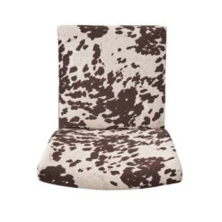 Set Of 2 Kassi Cowhide Print Upholstered Accent Chair - Christopher Knight Home -FurniVerse Store GUEST e13ebf5e 0891 44ca a86f 85990befcc3b