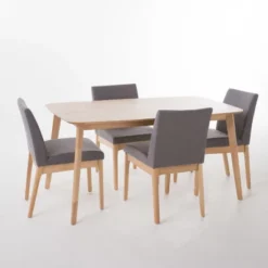 5pc Kwame 60" Dining Set - Christopher Knight Home -FurniVerse Store GUEST e1500912 6232 42f5 9cf8 ad51abbf8670